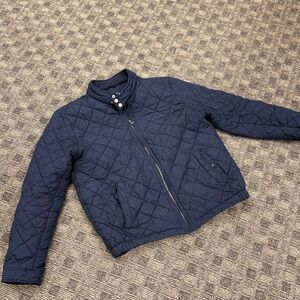 Legacy‎ Navy Womens Quilted Jacket Sz Xl